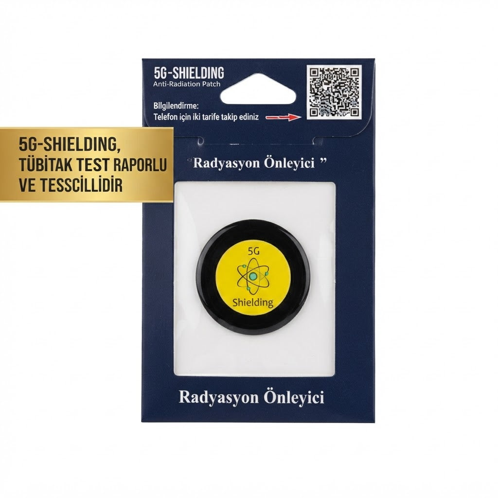 Telefon ve Akıllı Cihazlar İçin Frekans ve Radyasyon Koruyucu EMF Dengeleyici Kalkan