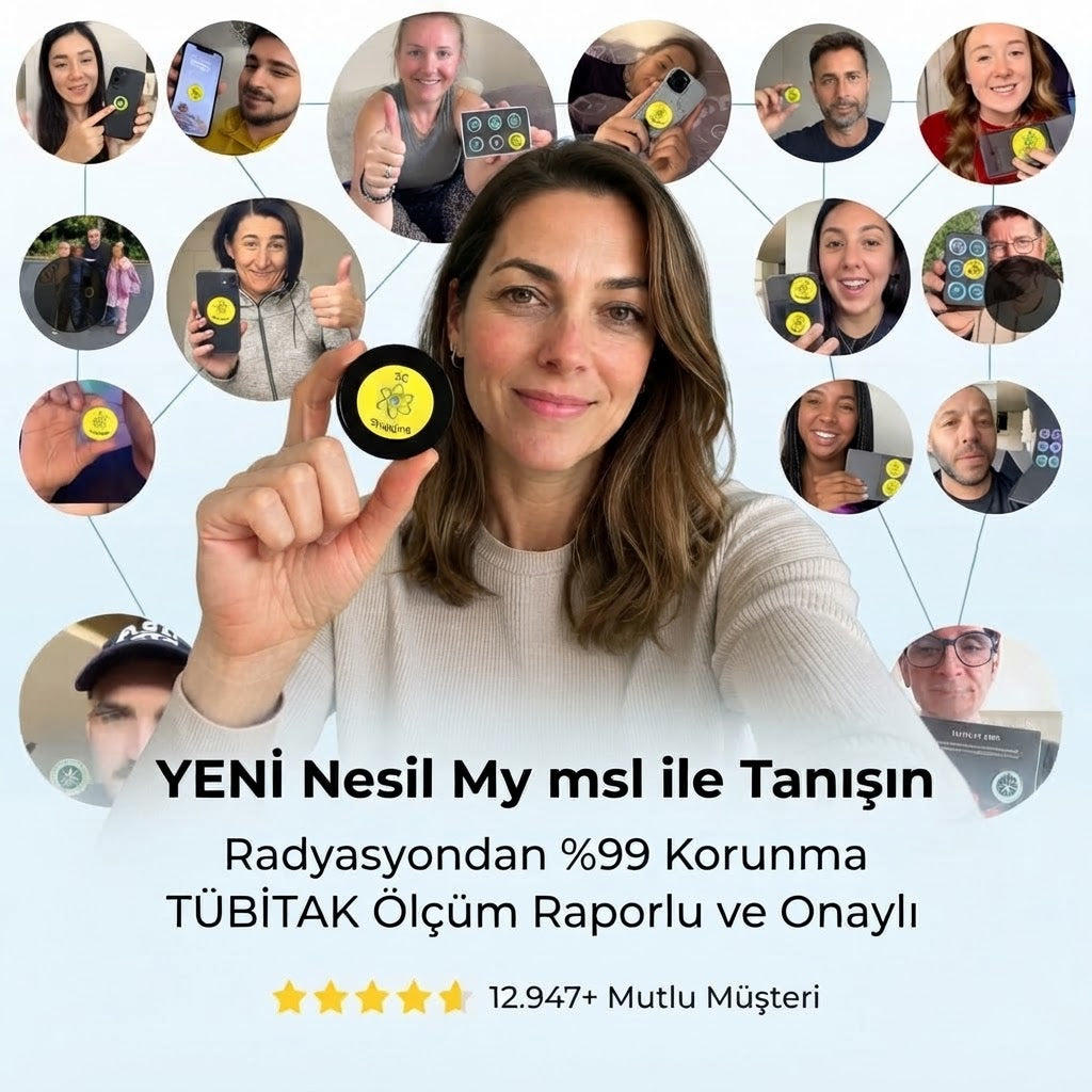WİFİ - Leptop - Bilgisayar - İçin Frekans ve Radyasyon Kouryucu EMF Dengeleyici Kalkan