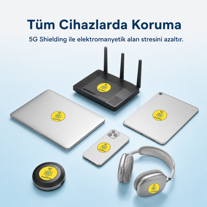 WİFİ - Leptop - Bilgisayar - İçin Frekans ve Radyasyon Kouryucu EMF Dengeleyici Kalkan